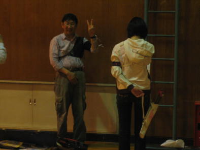 �������܂��Ȃ��̃|�[�Y�̔ˎ�